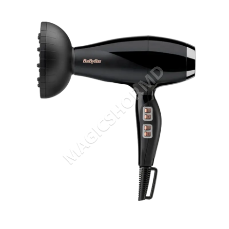 Uscător de păr BaByliss 6716DE, 2300W, Negru